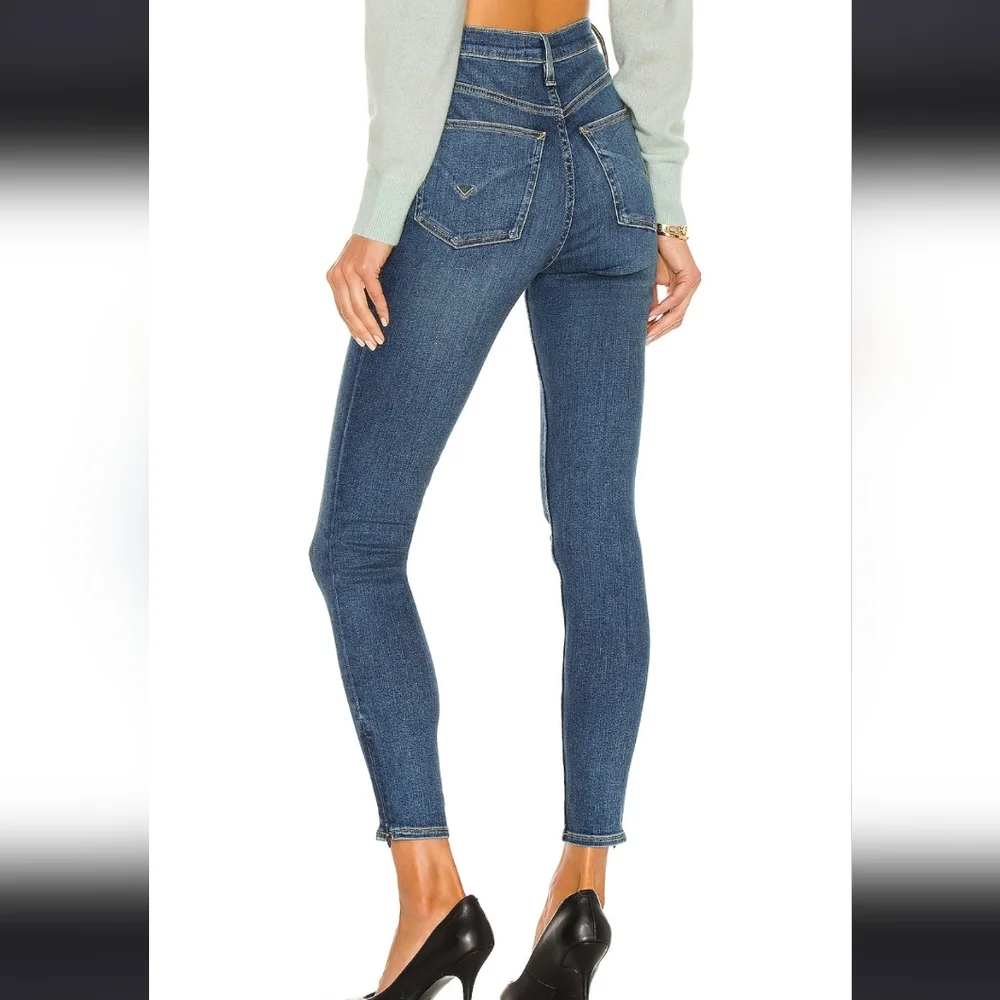 HUDSON JEANS Centerfold High Rise Super Skinny in Mohawk Size 28 NWOT - Picture 3 of 10